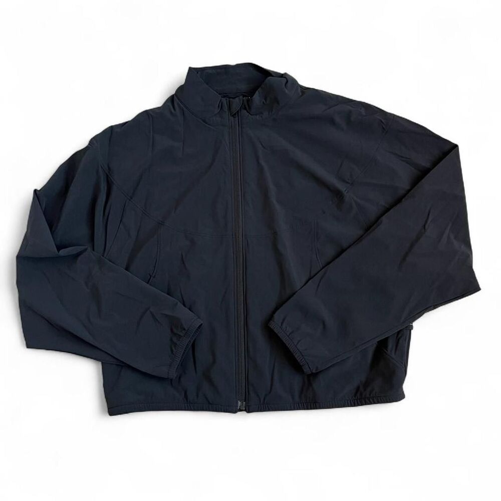 Outdoor Voices Black Windbreaker Jacket